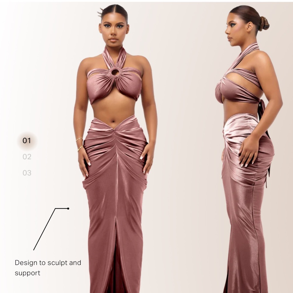 Coucoo LAUCALA TOP & SKIRT - CATS TONGUE.. size medium, worn once! $150 or obo